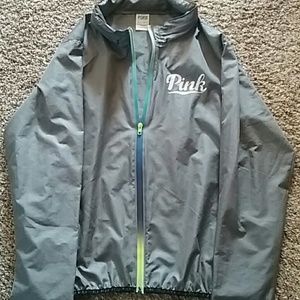 PINK RAINBOW ANORAK JACKET SIZE M/L